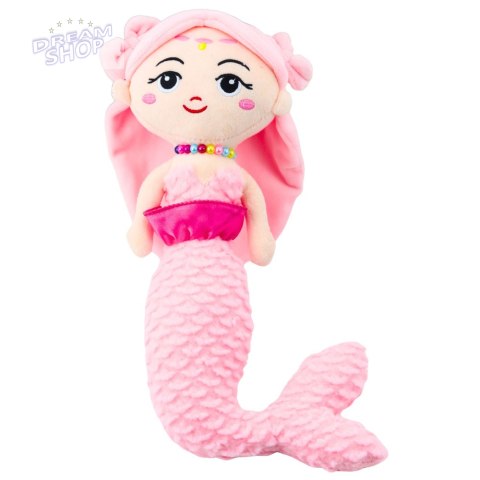 Pluszowa Syrenka z Koralami Przytulanka Różowa 32cm Pluszowa Syrenka z Koralami Przytulanka Różowa 32cm