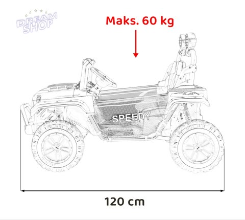 Pojazd Terenowy PASSION 4x4 Czarny Pojazd Terenowy PASSION 4x4 Czarny