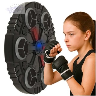 Tarcza bokserska treningowa na ścianę trenażer muzyka Bluetooth LED USB