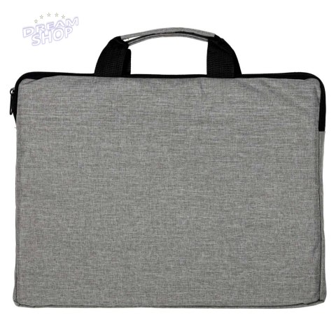 Torba na laptopa 15,6 cali etui pokrowiec teczka damska męska szara