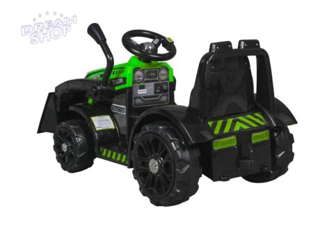 Traktor na Akumulator ZP1001B Z Łyżką Klakson Zielony Traktor na Akumulator ZP1001B Z Łyżką Klakson Zielony