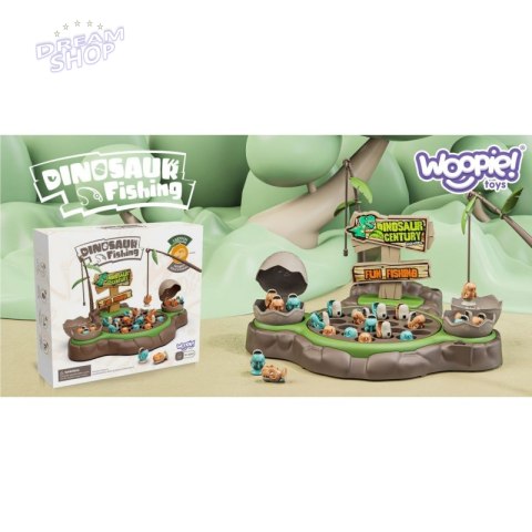 WOOPIE Gra Łowienie Dinozaurów Rybek 2 Wędki WOOPIE Gra Łowienie Dinozaurów Rybek 2 Wędki