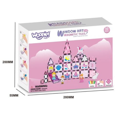 WOOPIE Magnetyczny Zestaw Konstrukcyjny Zbuduj Zamek