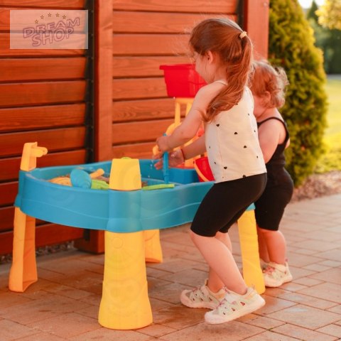 WOOPIE Stolik Wodny 2w1 Piaskownica Młyn 14 akc. WOOPIE Stolik Wodny 2w1 Piaskownica Młyn 14 akc.
