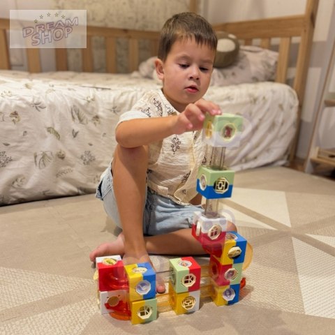 WOOPIE Tor Kulkowy Kulodrom Zestaw Konstrukcyjny Klocki 3D