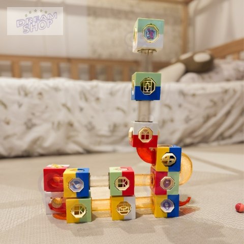 WOOPIE Tor Kulkowy Kulodrom Zestaw Konstrukcyjny Klocki 3D