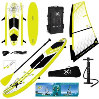 ZESTAW DESKA SUP 150KG DMUCHANA SURF 320x76x15CM Z ŻAGLEM