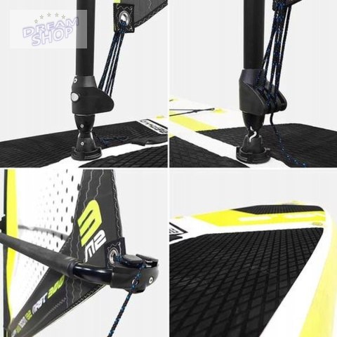 ZESTAW DESKA SUP 150KG DMUCHANA SURF 320x76x15CM Z ŻAGLEM ZESTAW DESKA SUP 150KG DMUCHANA SURF 320x76x15CM Z ŻAGLEM