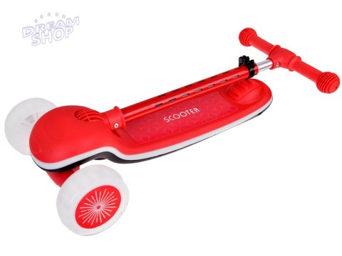 Balansowa hulajnoga SCOOTER 3-kołowa KOLOROWE ŚWIATEŁKA i MUZYKA SP0812 Balansowa hulajnoga SCOOTER 3-kołowa KOLOROWE ŚWIATEŁKA i MUZYKA SP0812