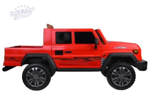 Duże auto PICKUP na akumulator elektryczne dla dzieci 2os 4x4 paka PA0329