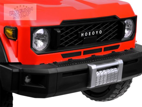 Duże auto PICKUP na akumulator elektryczne dla dzieci 2os 4x4 paka PA0329