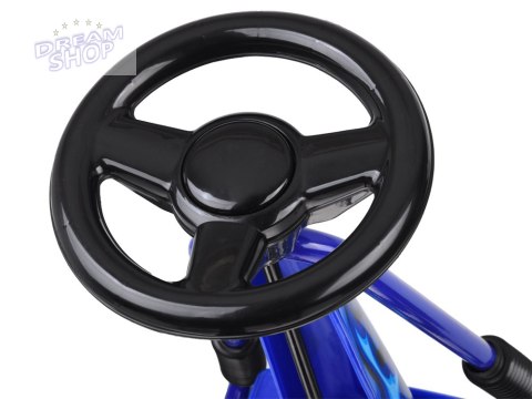 Duży gokart na pedały regulowane siedzisko pompowane koła SP0839