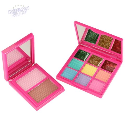 Kosmetyki do makijażu make up lakiery torebka zestaw 21 elementów