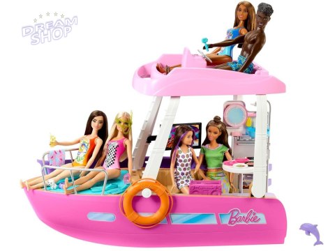 Mattel Barbie Motorówka dla lalek z TRANSFORMACJA WNĘTRZ + akcesoria ZA6042 Mattel Barbie Motorówka dla lalek z TRANSFORMACJA WNĘTRZ + akcesoria ZA6042