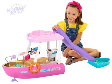 Mattel Barbie Motorówka dla lalek z TRANSFORMACJA WNĘTRZ + akcesoria ZA6042 Mattel Barbie Motorówka dla lalek z TRANSFORMACJA WNĘTRZ + akcesoria ZA6042