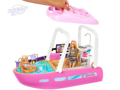 Mattel Barbie Motorówka dla lalek z TRANSFORMACJA WNĘTRZ + akcesoria ZA6042 Mattel Barbie Motorówka dla lalek z TRANSFORMACJA WNĘTRZ + akcesoria ZA6042