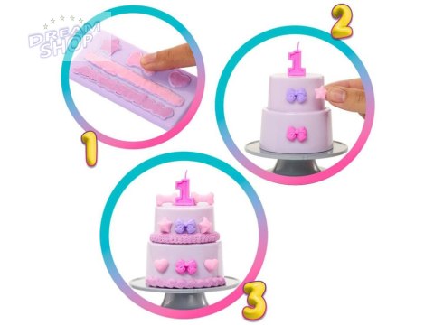 Mattel Barbie Party Unboxed lalka z serii: Urodziny + pies chihuahua ZA6065