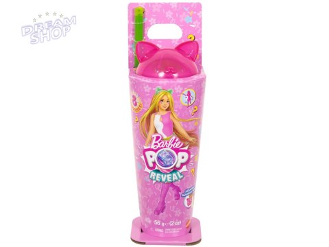 Mattel Barbie Pop Reveal lalka z serii: Shake + kot i akcesoria ZA6061