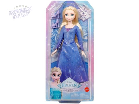Mattel Disney Frozen lalka królowa Elsa łyżwiarka - Kraina Lodu ZA6056