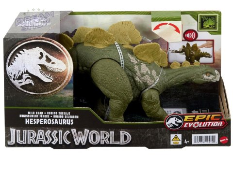 Mattel Jurassic World Dinozaur Hesperosaurus dziki ryk ruchome ele ZA6053 Mattel Jurassic World Dinozaur Hesperosaurus dziki ryk ruchome ele ZA6053