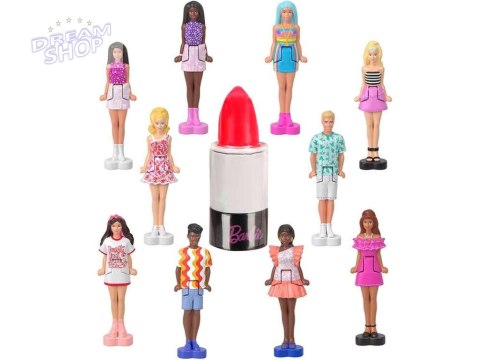 Mattel Mini Barbie Land LALKA niespodzianka w szmince Barbie lub Ken ZA6037