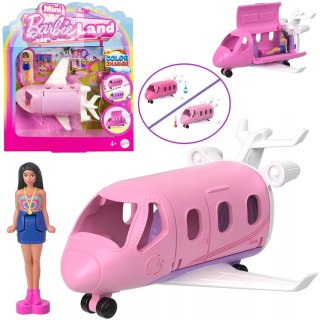 Mattel Mini Barbie Land Lalka pilotka + samolot ZA6038 A