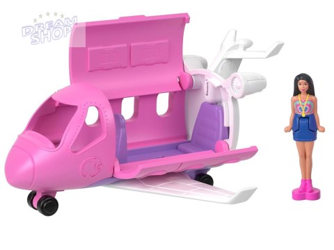 Mattel Mini Barbie Land Lalka pilotka + samolot ZA6038 A