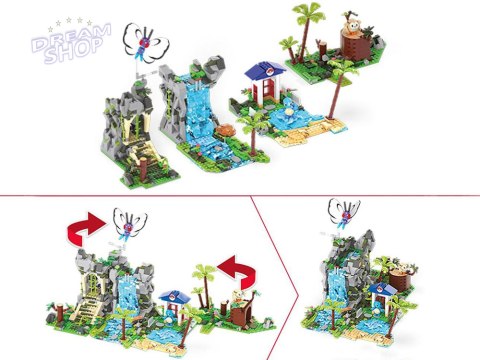 Mattel Zestaw MEGA Pokémon klocki 1362-ele + 4 figurki Pokemonów ZA6035