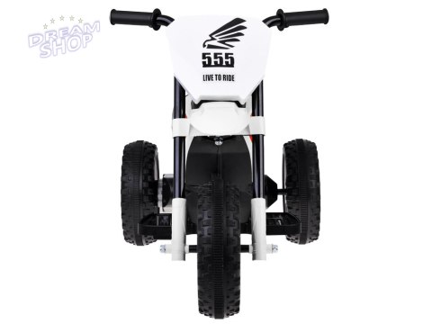 Motor trójkołowy na akumulator elektryczny dla dziecka + muzyka PA0334