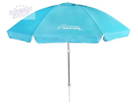 Parasol Plażowy Ogrodowy Chalkidiki Para SoleSun UPF50 240cm ŁAMANY SP0810