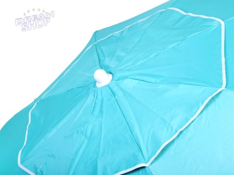 Parasol Plażowy Ogrodowy Chalkidiki Para SoleSun UPF50 240cm ŁAMANY SP0810