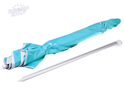 Parasol Plażowy Ogrodowy Chalkidiki Para SoleSun UPF50 240cm ŁAMANY SP0810