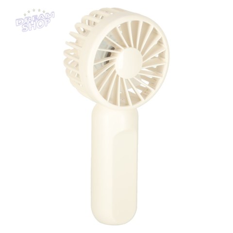 Wiatrak biurkowy wentylator mini ręczny wiatraczek przenośny USB 13,8cm