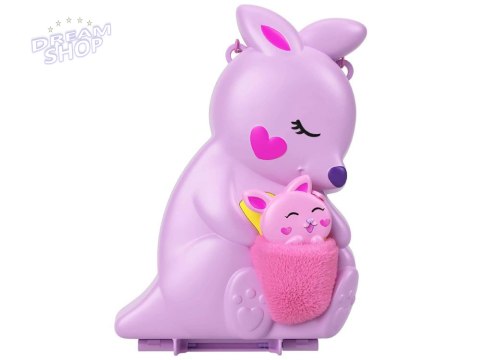Zestaw Polly Pocket Torebka kangurek składany domek figurki ZA6048