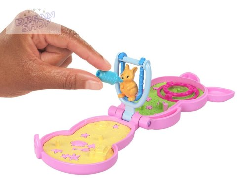 Zestaw Polly Pocket Torebka kangurek składany domek figurki ZA6048