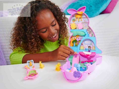 Zestaw Polly Pocket Torebka kangurek składany domek figurki ZA6048