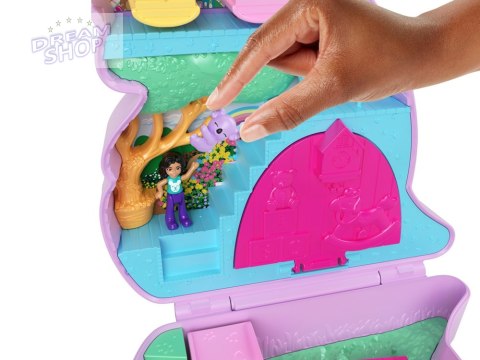 Zestaw Polly Pocket Torebka kangurek składany domek figurki ZA6048