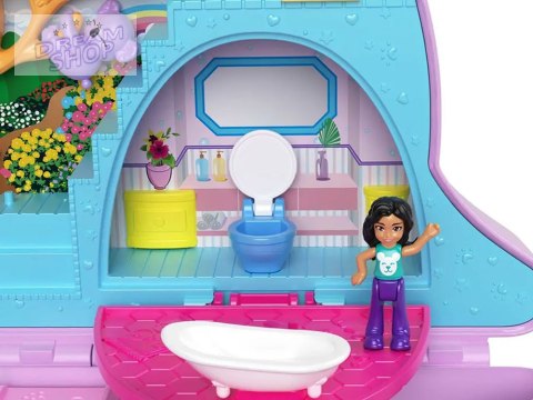 Zestaw Polly Pocket Torebka kangurek składany domek figurki ZA6048