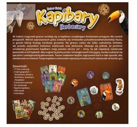 Gra rodzinna Kapibary Herbaciary Trefl 02737