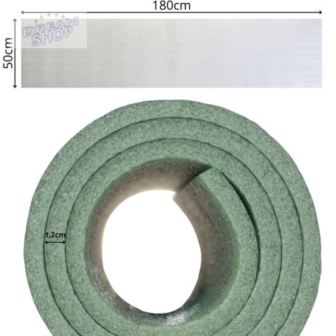 KARIMATA TURYSTYCZNA Z P.E ALU 1800x500x12MM ENERO CAMP