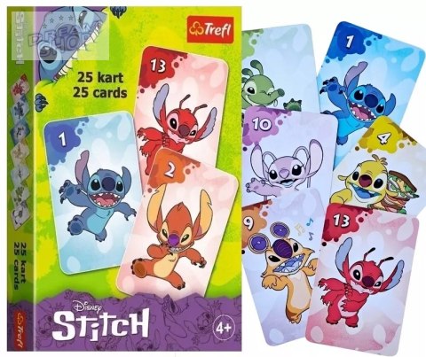 Karty Piotruś Lilo i Stitch Disney +4 Trefl 08978
