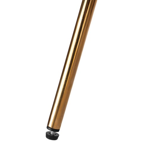 Krzesło LOUIS Gold Beżowe Velvet