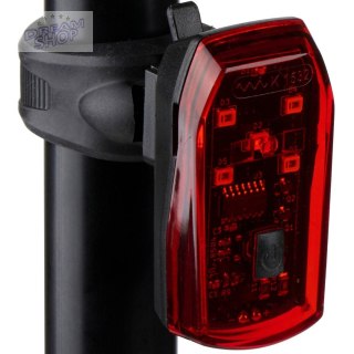 LAMPKA ROWEROWA NA TYŁ 5 LED DUNLOP K-MARK