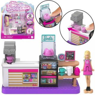 Mattel Mini Barbie Land Lalka cukierniczka + cukiernia i akcesoria ZA6041 C