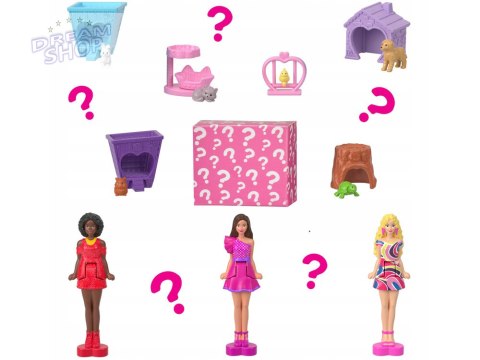 Mattel Mini BarbieLand Domek dla lalek + lalka i pupil + akcesoria ZA6039