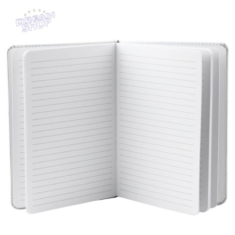 Notatnik Zeszyt Planner W Linie Liście Bananowca Gumka A5 80 Kartek
