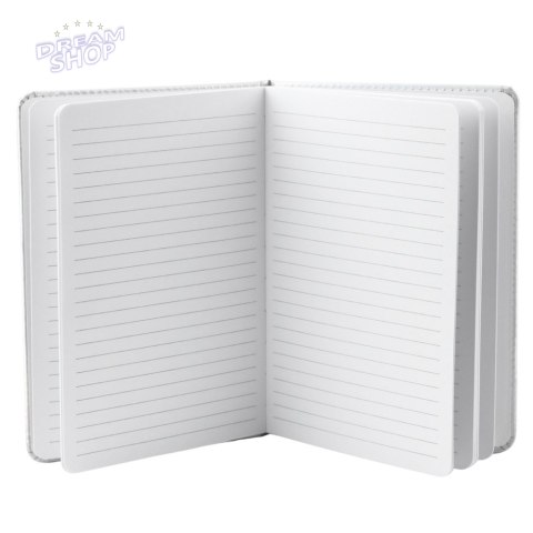 Notatnik Zeszyt Planner W Linie Liście Monstera Gumka A5 80 Kartek