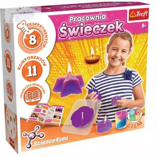 Pracownia Świeczek eksperymenty 8+ Trefl Science4you 61115