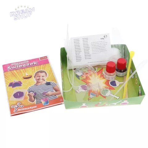 Pracownia Świeczek eksperymenty 8+ Trefl Science4you 61115