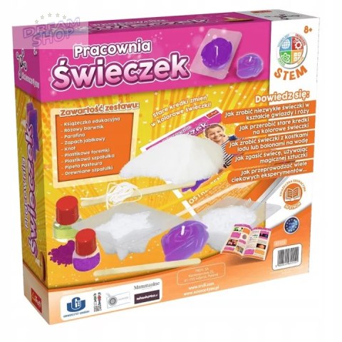 Pracownia Świeczek eksperymenty 8+ Trefl Science4you 61115